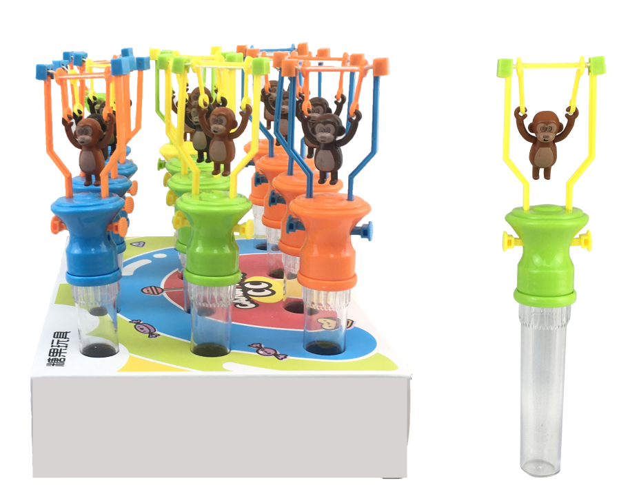 candy toy with monkey